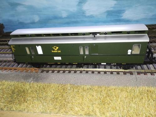 Electrotren 3-assige postwagon, Hobby en Vrije tijd, Modeltreinen | H0, Nieuw, Wagon, Gelijkstroom, Overige merken, Ophalen of Verzenden