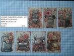 ⚠️vintage plaatjes diversen 417 nu 0,55 ( ophalen/verzenden, Hobby en Vrije tijd, Scrapbooking, Ophalen, Nieuw, Versiering of Embellishment