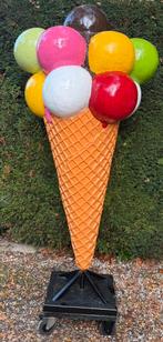GROTE XXL IJSJE 2,50m hoog 12 bollen Horeca IJsco ijshoorn, Ophalen, Zo goed als nieuw, Kunststof