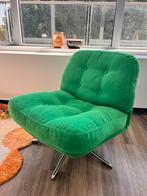 Retro draai Fauteuil Stoel Ikea DYVLINGE | Groen, Huis en Inrichting, Fauteuils, Ophalen, Zo goed als nieuw, 50 tot 75 cm