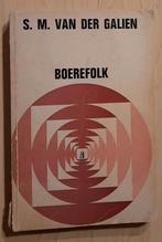 BOEREFOLK door SM van der Galien friestalig, Ophalen of Verzenden, Gelezen