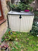 Tuinkast opslag,, Tuin en Terras, Ophalen, Gebruikt, Kunststof, Overige typen