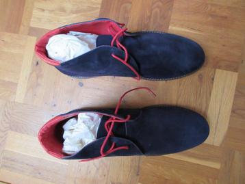 ORTIZ & REED, handgemaakte schoenen, donkerblauw, 43, NIEUW beschikbaar voor biedingen
