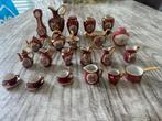 22 DELIG PORSELEIN MINIATUUR SET.LIMOGES FRANCE, Ophalen of Verzenden