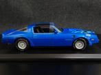 Maisto 1:18 1978 Pontiac Firebird Trans Am metallic blauw, Hobby en Vrije tijd, Modelauto's | 1:18, Maisto, Onbekend, Nieuw, Ophalen of Verzenden