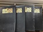 Herdruk De oorlogkranten 1940-1945 1 tm 52 incl 4 opbergbox, Tweede Wereldoorlog, Ophalen of Verzenden, Zo goed als nieuw, Algemeen