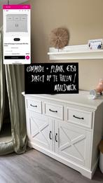 Kidsmill Savigno Commode Wit Met Kruis, Ophalen, 50 tot 70 cm, 90 tot 105 cm, 100 cm of meer