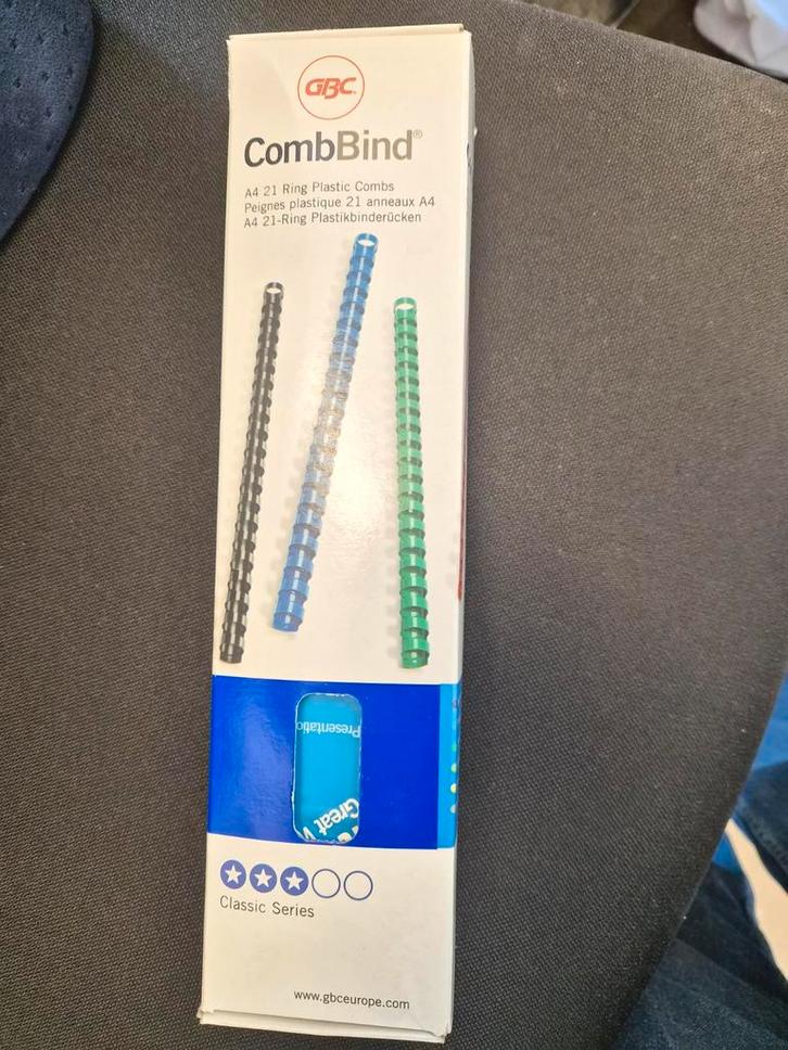CombBind A4 Ringbanden - Nieuw in Doos, Diversen, Bureau-accessoires, Ophalen of Verzenden