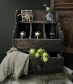 Prachtige houten gruttersbak, landelijk en decoratief, Nieuw, Ophalen of Verzenden, Nvt, Nvt