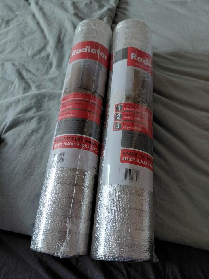 Isolatiemateriaal - Diverse Rollen, Doe-het-zelf en Verbouw, Isolatie en Afdichting, Zo goed als nieuw, Vloerisolatie, Muurisolatie