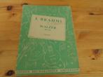 Brahms - walzer op. 39, Muziek en Instrumenten, Bladmuziek, Piano, Gebruikt, Ophalen of Verzenden, Artiest of Componist