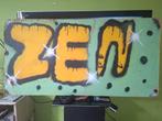 Zen Graffiti Kunstwerk, Ophalen of Verzenden