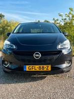 Opel Corsa 1.4 Ecotec 74KW 5D 2018 Blauw, Auto's, Voorwielaandrijving, Stof, Zwart, Blauw