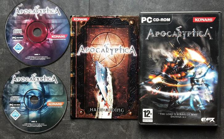 PC Game - Apocalyptica - Konami Action Game CD-ROM, Spelcomputers en Games, Games | Pc, Zo goed als nieuw, Avontuur en Actie, 1 speler