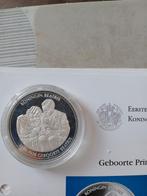 Zilver Geboorte Prinses Beatrix, Ophalen of Verzenden, Nederland, Munten