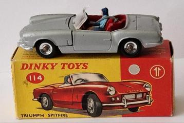 Dinky Toys (Meccano) 114 Triumph Spitfire beschikbaar voor biedingen