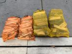 Aanmaakhout en brandhout in grote netzakken, Minder dan 3 m³, Ophalen