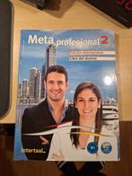 Meta profesional 2 - tekstboek eentalig (MBO/HBO), Josefa Jimeno Patron, Ophalen of Verzenden, Zo goed als nieuw