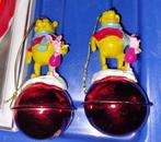 Disney kerst items winnie de pooh and friends, Ophalen of Verzenden, Winnie de Poeh of vrienden, Zo goed als nieuw, Beeldje of Figuurtje