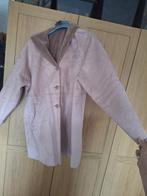 Suede jas 54/56 ulla Popken, Ulla Popken, Ophalen of Verzenden, Roze, Jas of Mantel