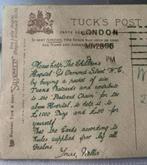 Oude postkaart Silverette The lady Angler 6533. London 1928, Ophalen of Verzenden, 1920 tot 1940, Gelopen, Engeland