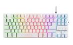Trust GXT 833W Thado TKL Gaming Keyboard QWERTY White, Gaming toetsenbord, Ophalen of Verzenden, Zo goed als nieuw, Qwerty