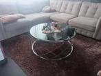 Salon tafel, Huis en Inrichting, Tafels | Salontafels, Ophalen, 100 tot 150 cm, Rond, 50 tot 100 cm