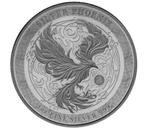 Tube 20x 1oz Phoenix 2025 - 20oz zilver - zilveren .999 munt, Ophalen of Verzenden, Zilver