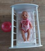 Baby Born pop met wieg en potje, Kinderen en Baby's, Speelgoed | Poppen, Ophalen, Gebruikt, Babypop