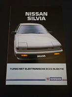 Brochure Nissan Silvia Turbo, Ophalen of Verzenden, Zo goed als nieuw, Nissan