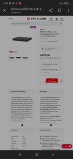 Alarmsysteem met 6 camera's en accessoires NIEUW!, Ophalen of Verzenden, Nieuw, Compleet systeem, Beweging