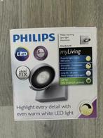 Opbouwspot Philips myLiving Clockwork nieuw in doos, Metaal of Aluminium, Nieuw, Ophalen of Verzenden, Led