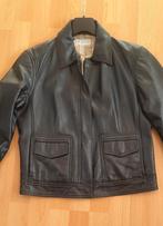 Leren jas . Merk Massimo Dutti S/M, Ophalen, Zo goed als nieuw, Maat 38/40 (M), Zwart