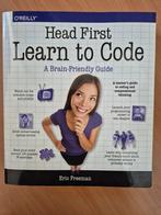 Head First Learn to Code - Programmeerboek, Ophalen of Verzenden, Zo goed als nieuw, Programmeertaal of Theorie, Eric Freeman