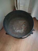 Openhaard hout bewaar ketel, Ophalen, Gebruikt