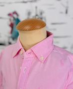 Ralph Lauren roze oxford jurk met logopaardjes maat 10, Zo goed als nieuw, Ralph Lauren, Jurk of Rok, Ralph Lauren EU