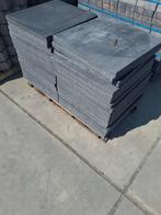 Terrastegels 60x60x3cm - zwart/grijs - €15,00 per m²!, Ophalen of Verzenden, Zo goed als nieuw, 10 m² of meer, Beton