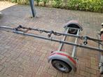 Weg trailer boottrailer verlengbaar tot voor 6 meter, Watersport en Boten, Ophalen, Minder dan 1500 kg, Gebruikt, Open zeilboottrailer