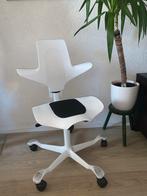 HAG Capisco Bureaustoel - Ergonomisch limited edition, Huis en Inrichting, Bureaustoelen, Wit, Ophalen of Verzenden, Zo goed als nieuw