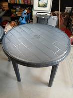 Tuintafel, Ophalen, Gebruikt, Rond, Kunststof