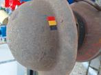 Belgische helm WO 2, Antiek en Kunst, Curiosa en Brocante, Ophalen of Verzenden