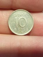 Zweden 10 ore 1960, zilver (19), Postzegels en Munten, Munten | Europa | Niet-Euromunten, Zilver, Ophalen of Verzenden, Overige landen