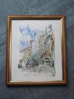 Genua - Jan Korthals - Piazza Caricamento, Ophalen of Verzenden