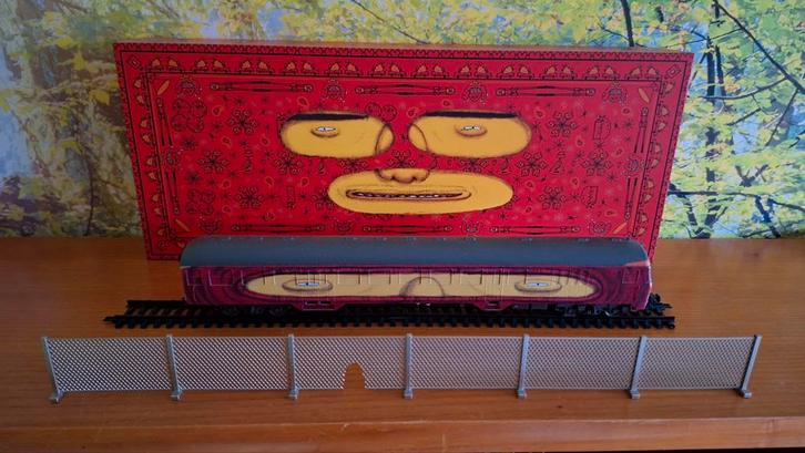 Os Gemeos Märklin graffiti modeltrein Maerklin, Hobby en Vrije tijd, Modeltreinen | H0, Ophalen of Verzenden