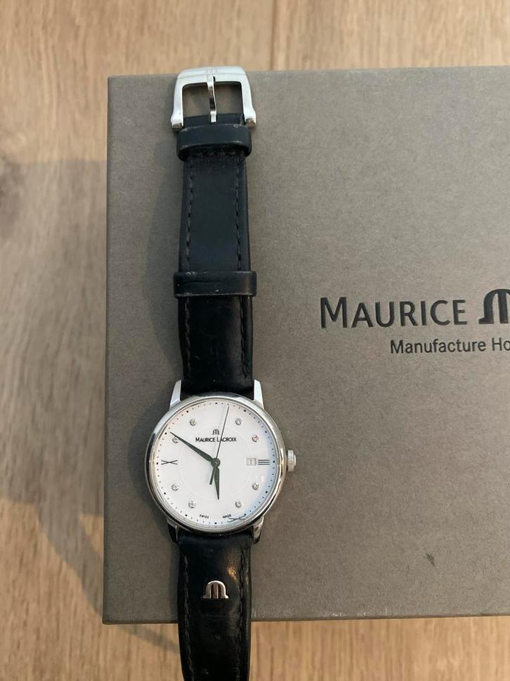 Maurice Lacroix Polshorloge - Zo goed als nieuw!, Sieraden, Tassen en Uiterlijk, Horloges | Heren, Gebruikt, Polshorloge, Overige merken