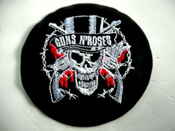  	 GUNS N' ROSES  NIEUWE PATCH 56 NIEUW 8.5CM    beschikbaar voor biedingen