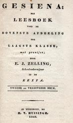 Zelling - Gesiena (1846), Antiek en Kunst, Antiek | Boeken en Bijbels, Ophalen of Verzenden