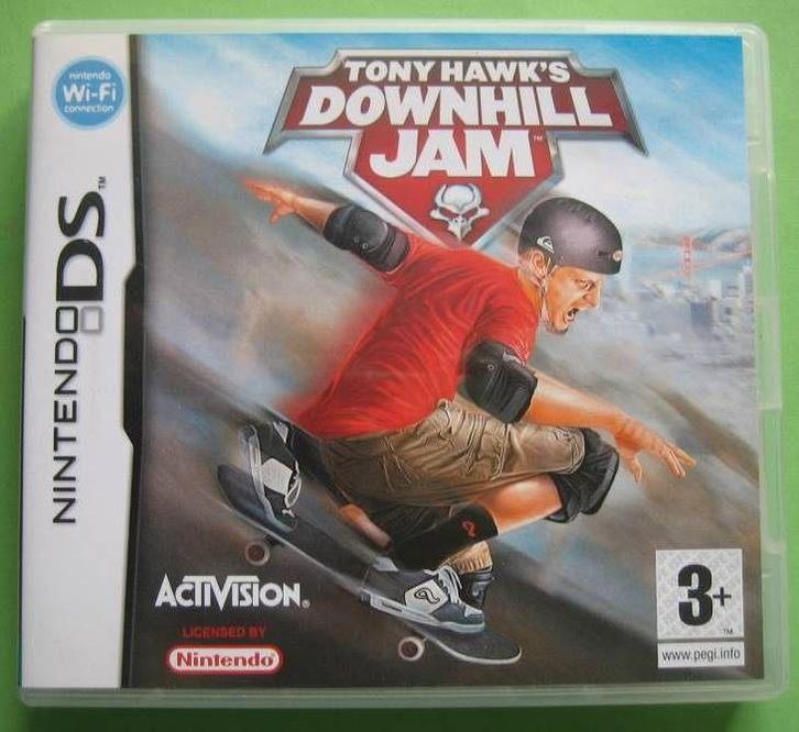 Tony Hawk’s Downhill Jam - DS, Spelcomputers en Games, Games | Nintendo DS, Gebruikt, Overige genres, 1 speler, Vanaf 3 jaar, Ophalen of Verzenden