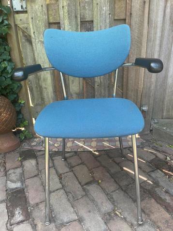 Set van 6 vintage Gebr. de Wit stoelen beschikbaar voor biedingen