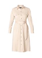 7900 YESTA jurk Beverly - maat 3 (52), Verzenden, Jurk, Beige, Nieuw